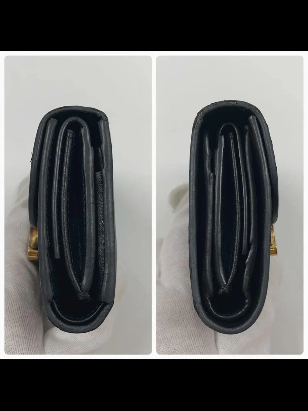 Celine black patent